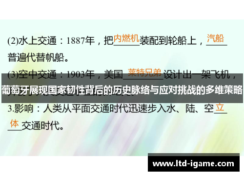 葡萄牙展现国家韧性背后的历史脉络与应对挑战的多维策略