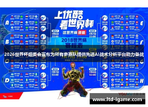 2026世界杯组委会宣布为所有参赛队提供先进AI战术分析平台助力备战